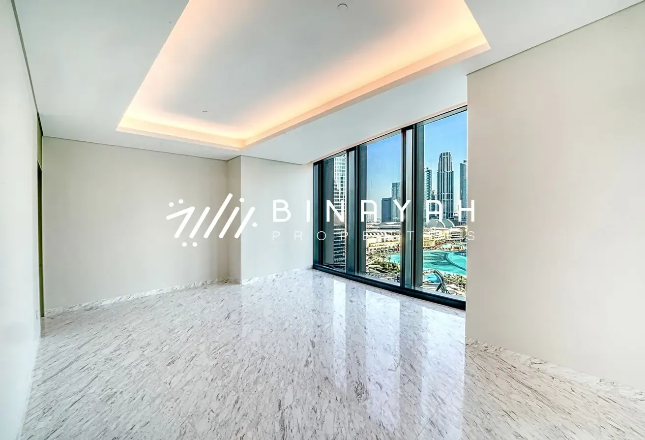 High Floor | Fountain and Burj Khalifa View