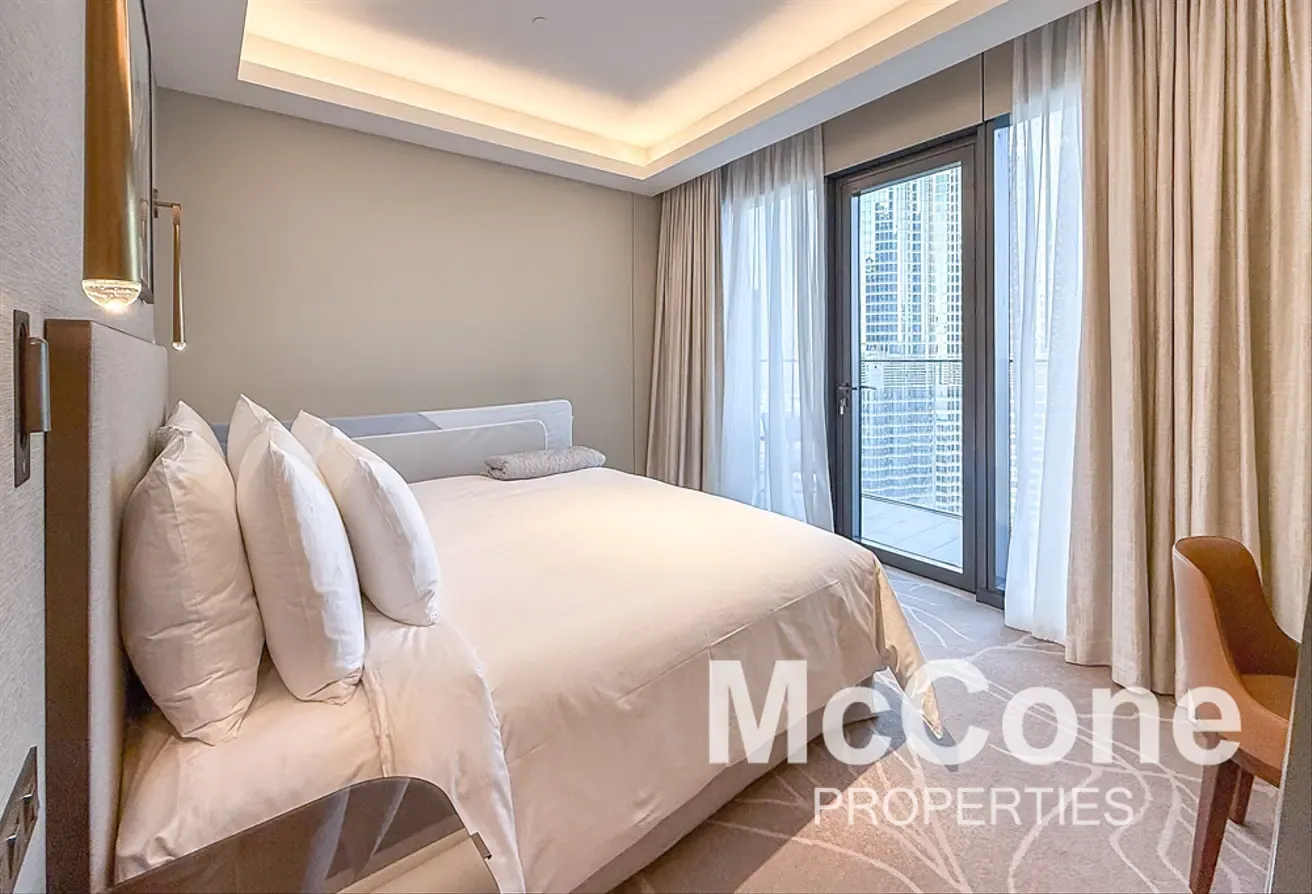 Furnished | Fountain and Burj View | Hight Floor