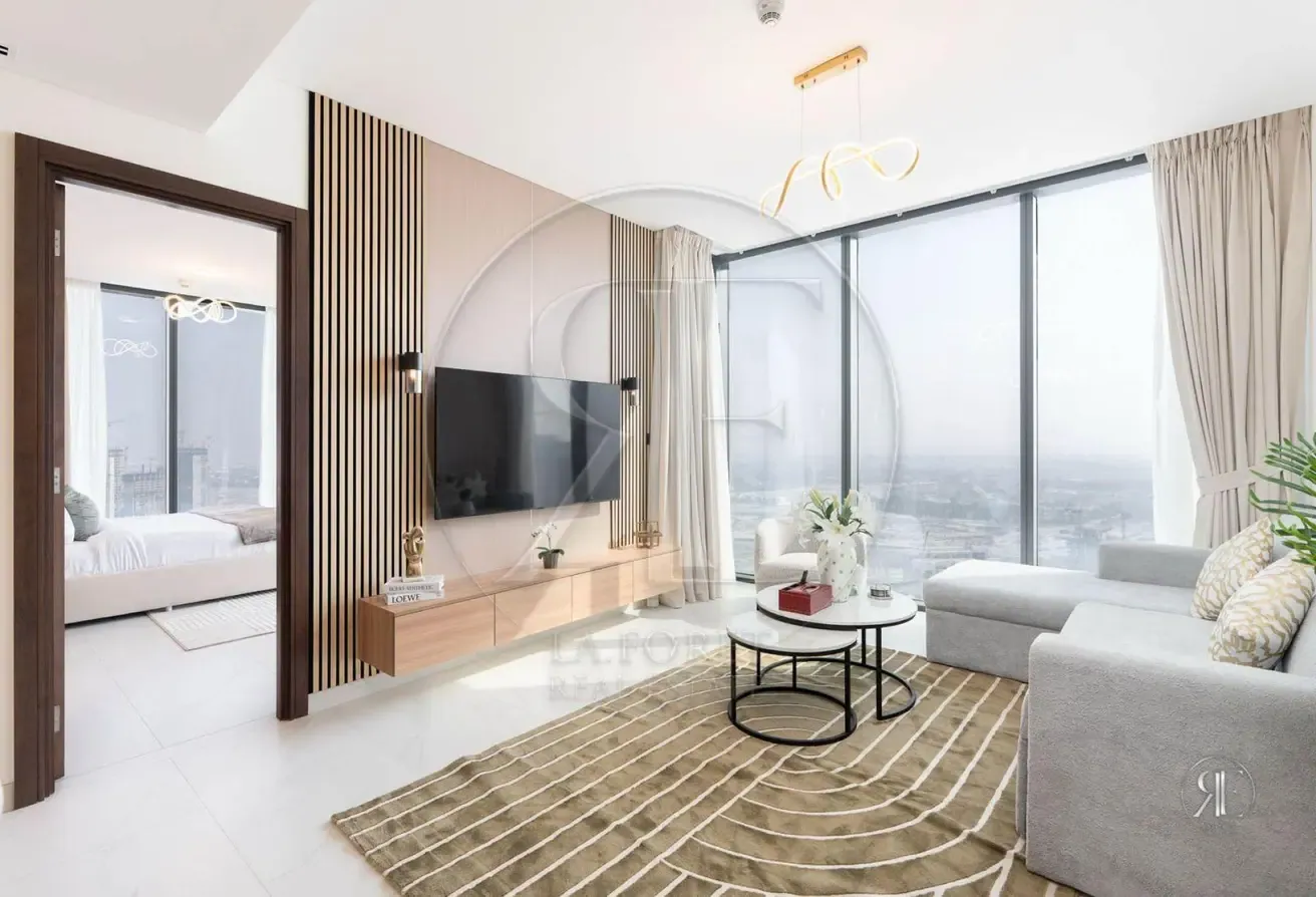 Exclusive 3BR+Maid | Fully Furnished | High Floor