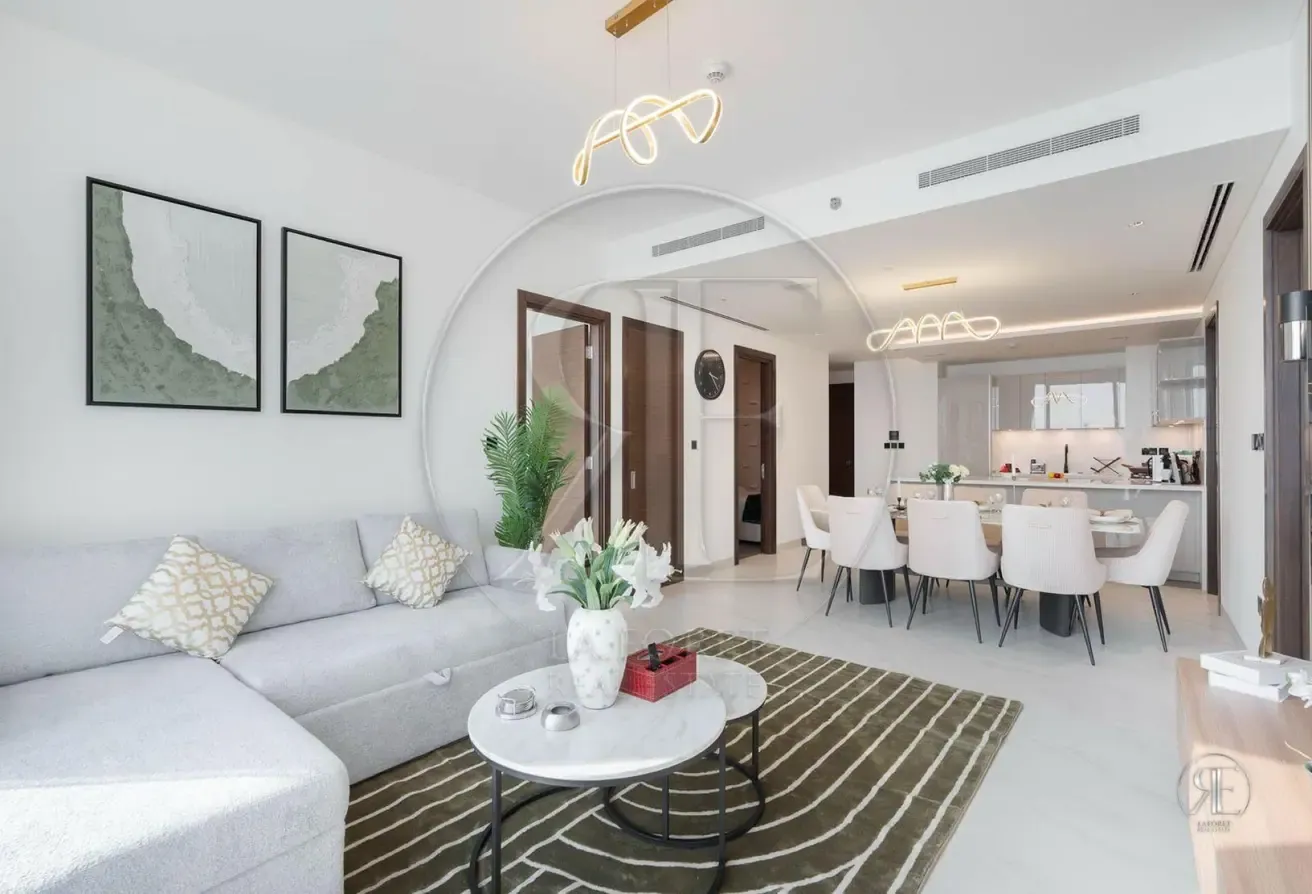 Exclusive 3BR+Maid | Fully Furnished | High Floor