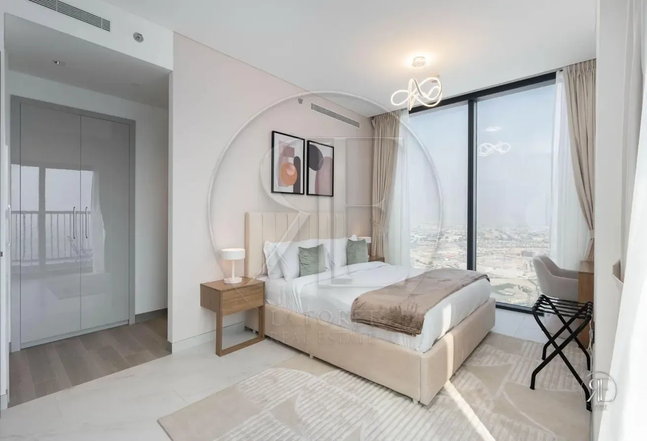 Exclusive 3BR+Maid | Fully Furnished | High Floor