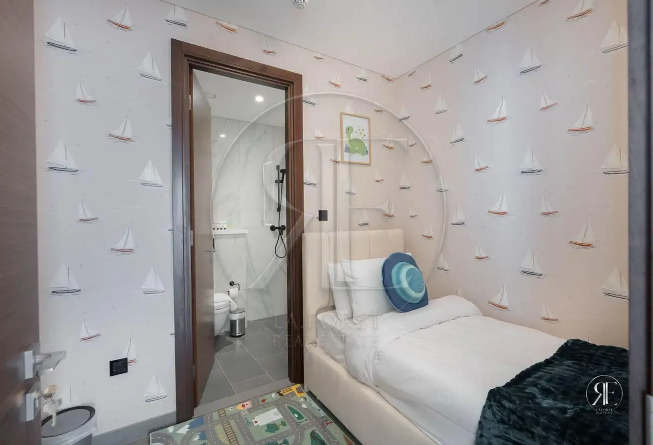 Exclusive 3BR+Maid | Fully Furnished | High Floor