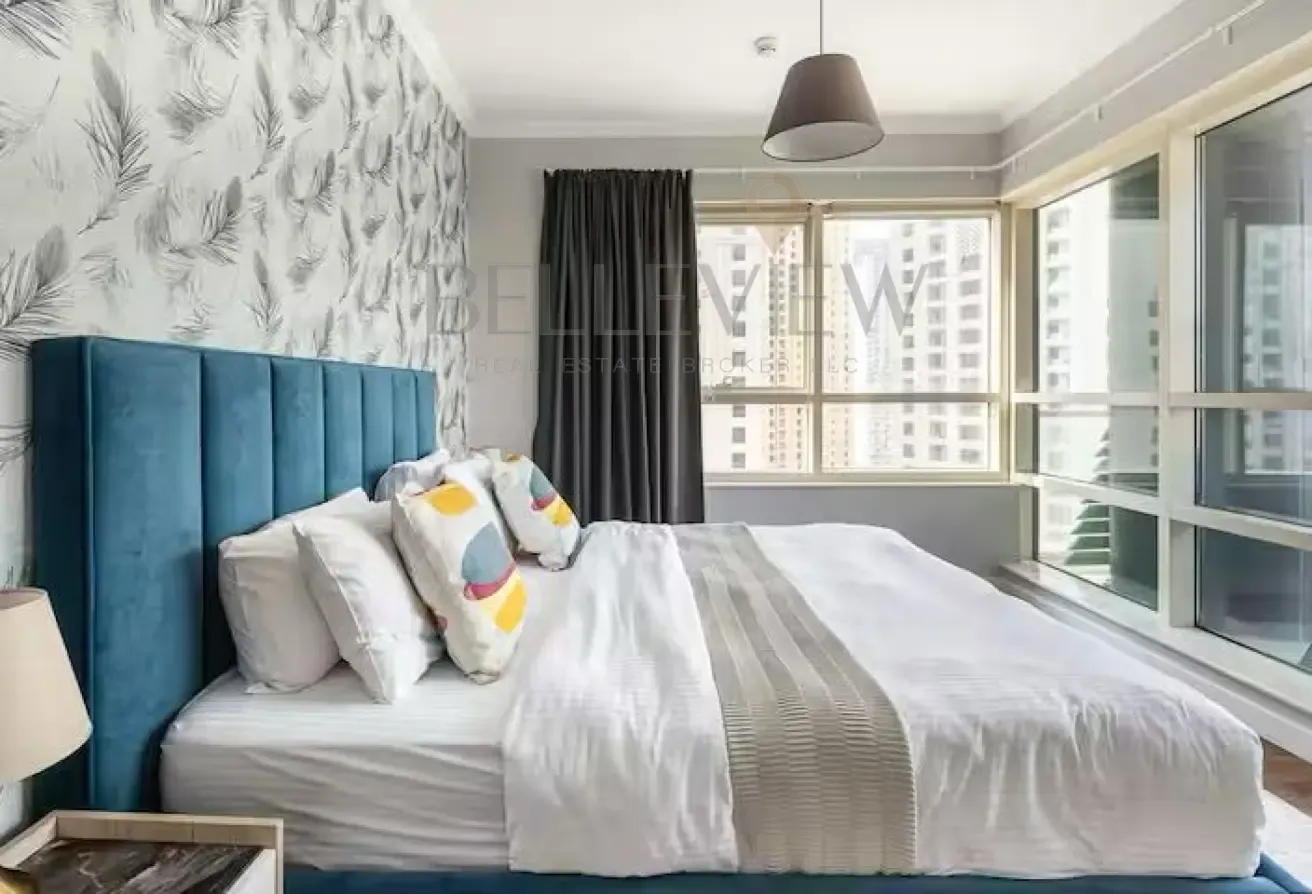Marina views | Furnished 2 Beds | Great location