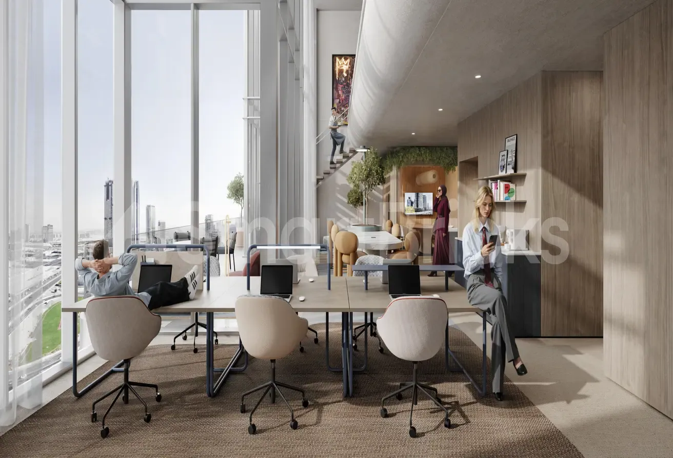Furnished | Marasi Bay | Loft Edge Office |Q1 2029