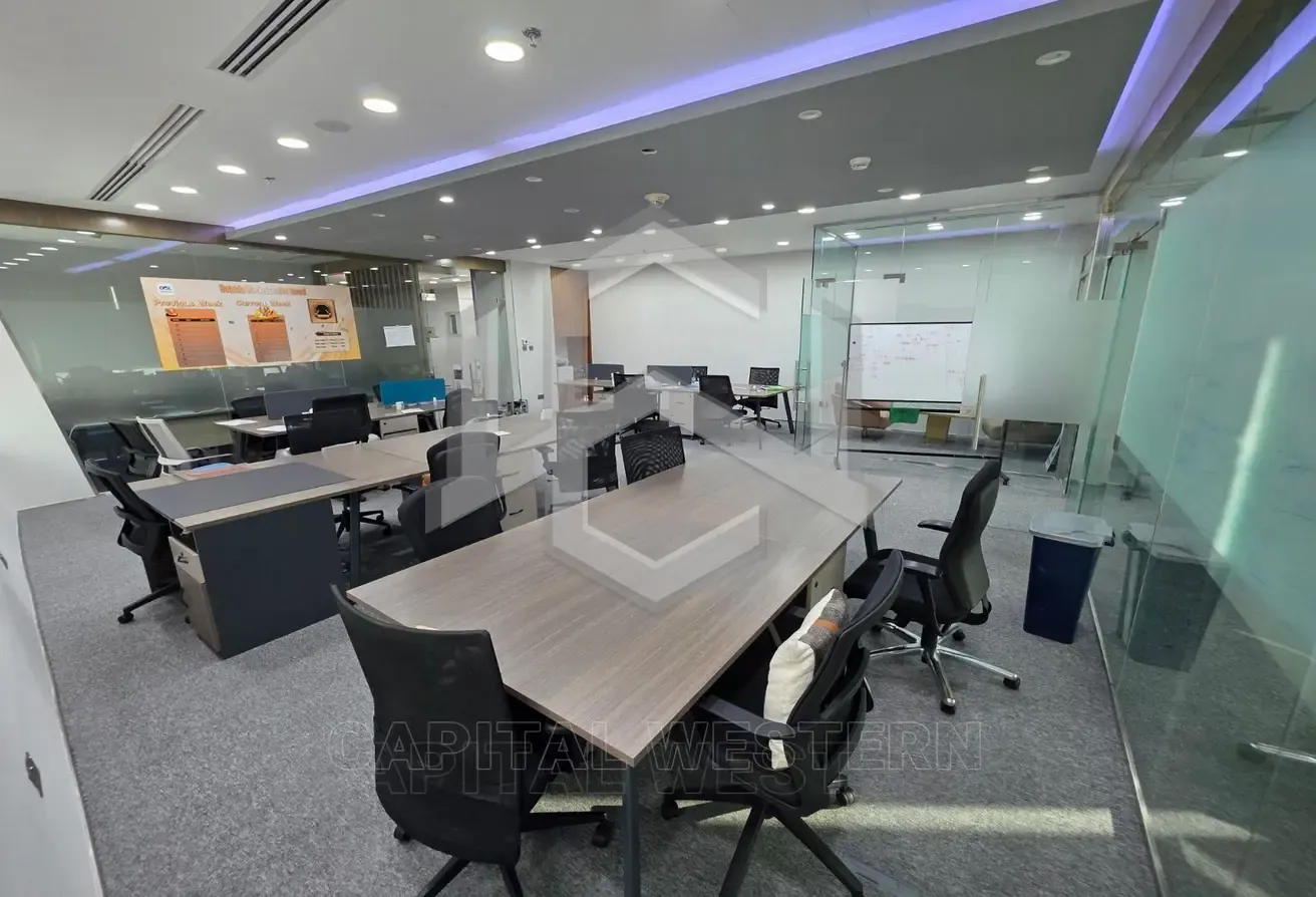 Furnished & Partitioned Office | 2 Parking Spaces