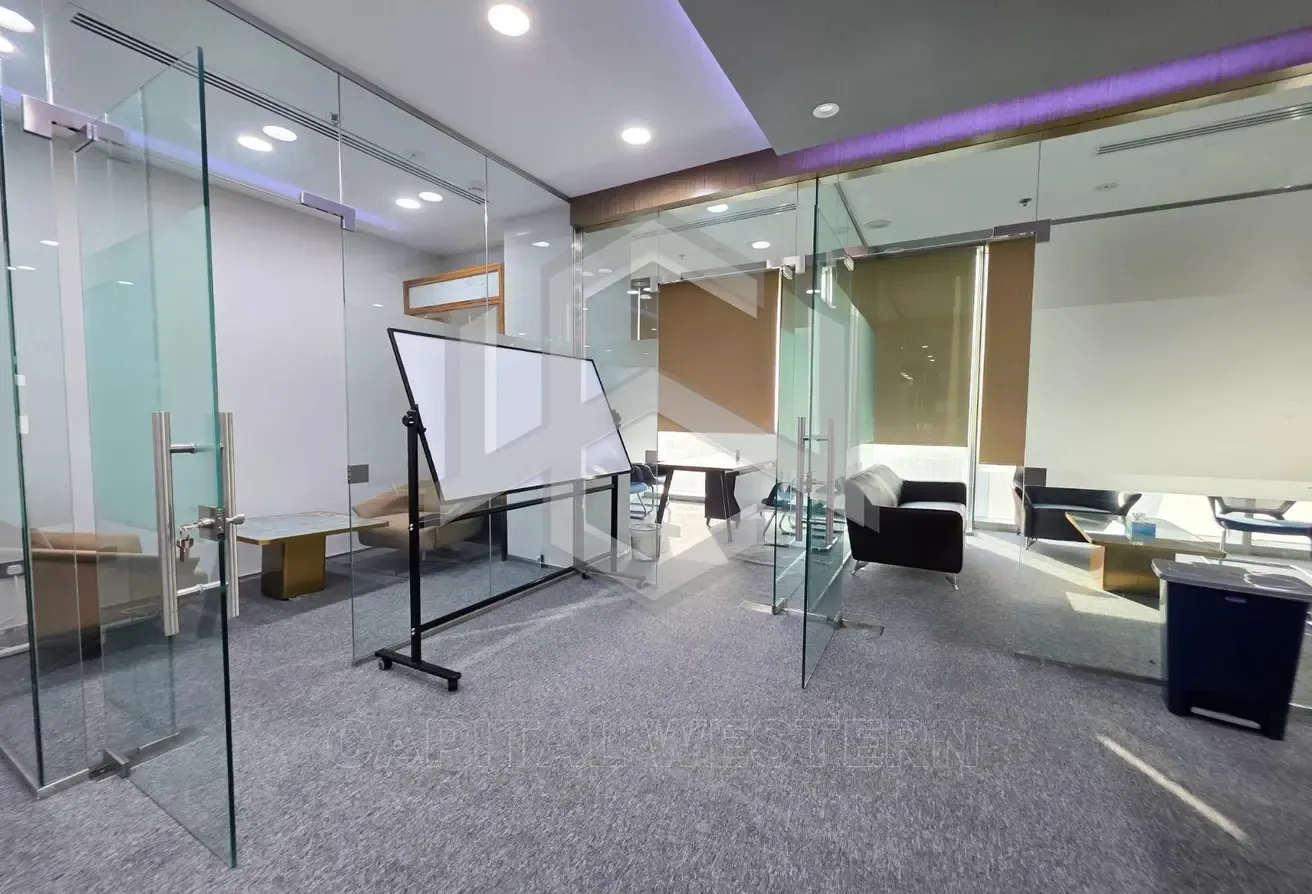 Furnished & Partitioned Office | 2 Parking Spaces