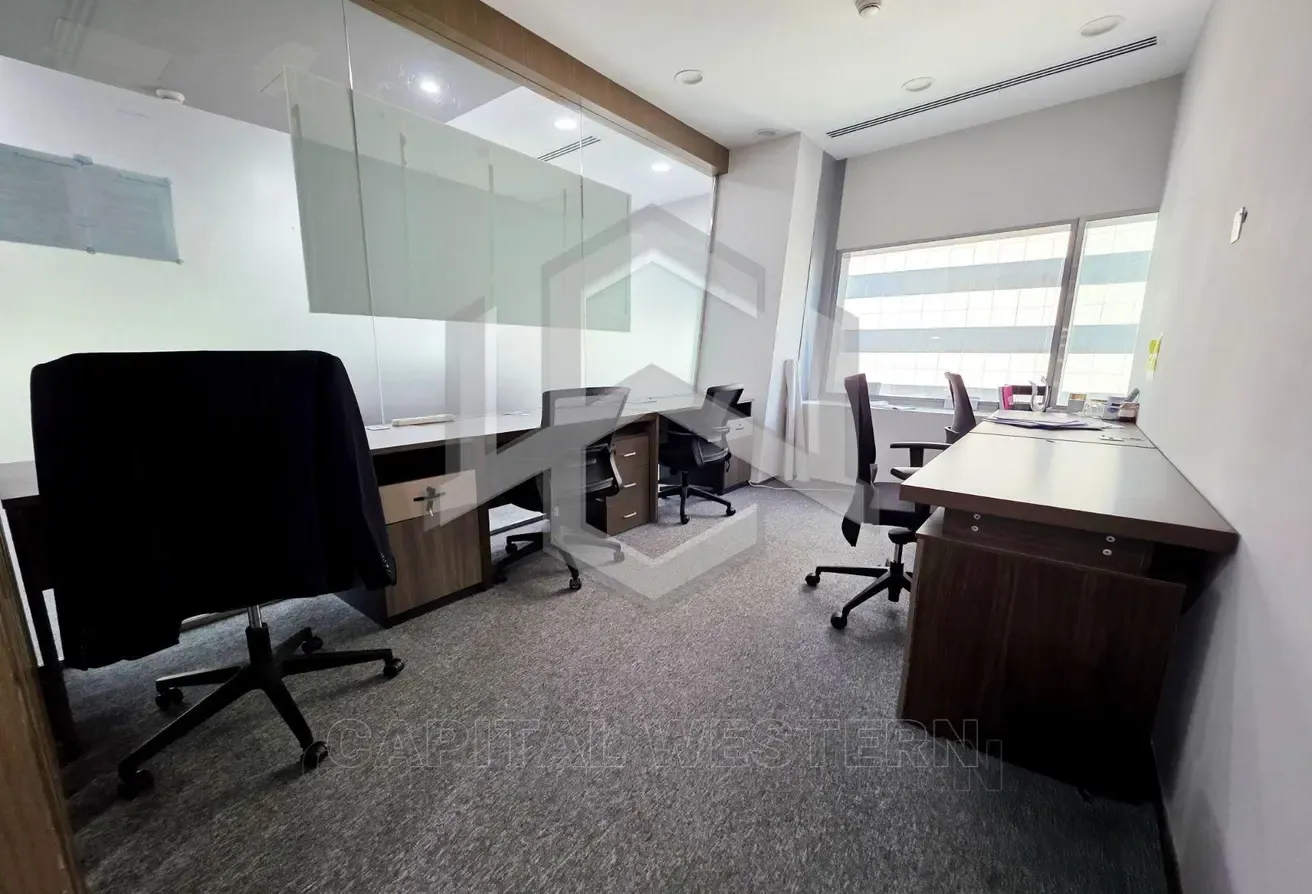 Furnished & Partitioned Office | 2 Parking Spaces
