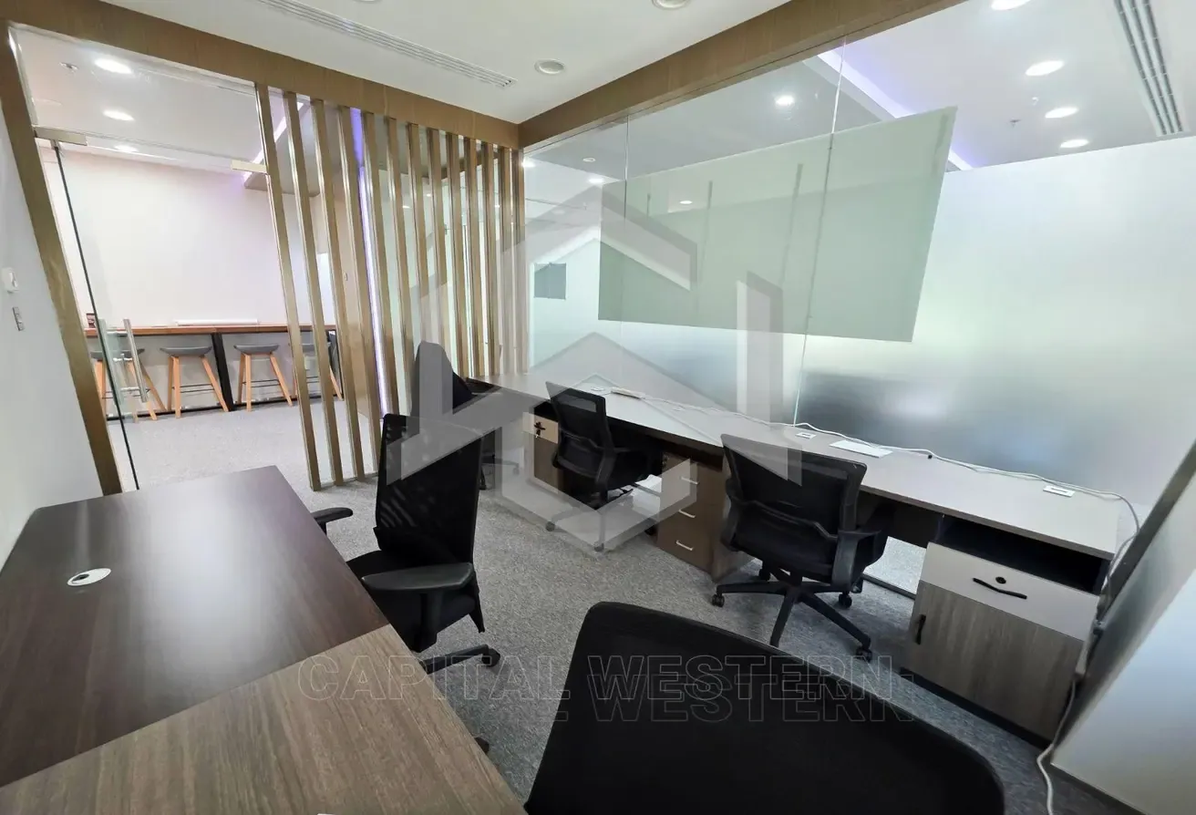 Furnished & Partitioned Office | 2 Parking Spaces