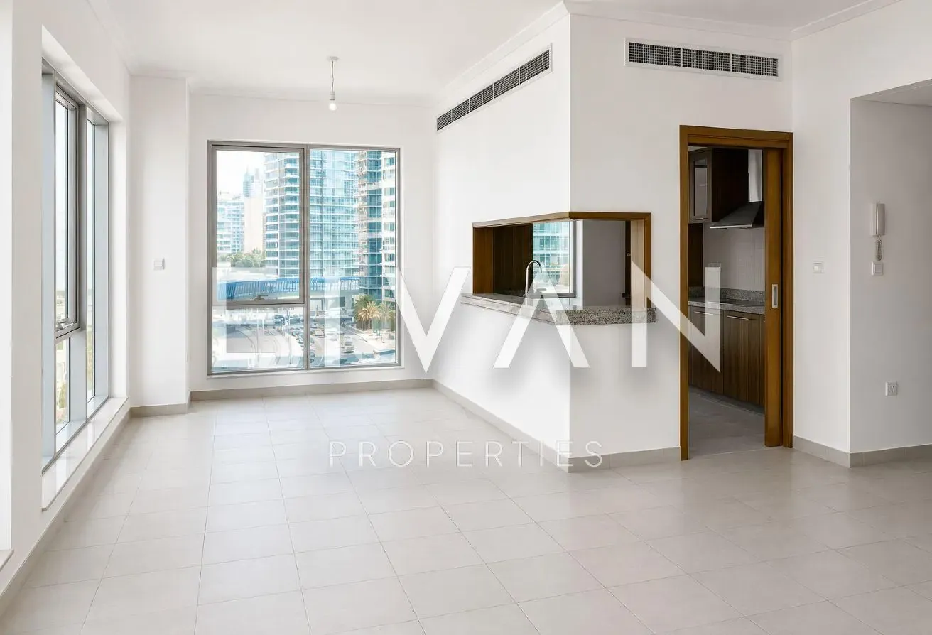 Spacious 1BR | Unfurnished | Attessa Dubai Marina