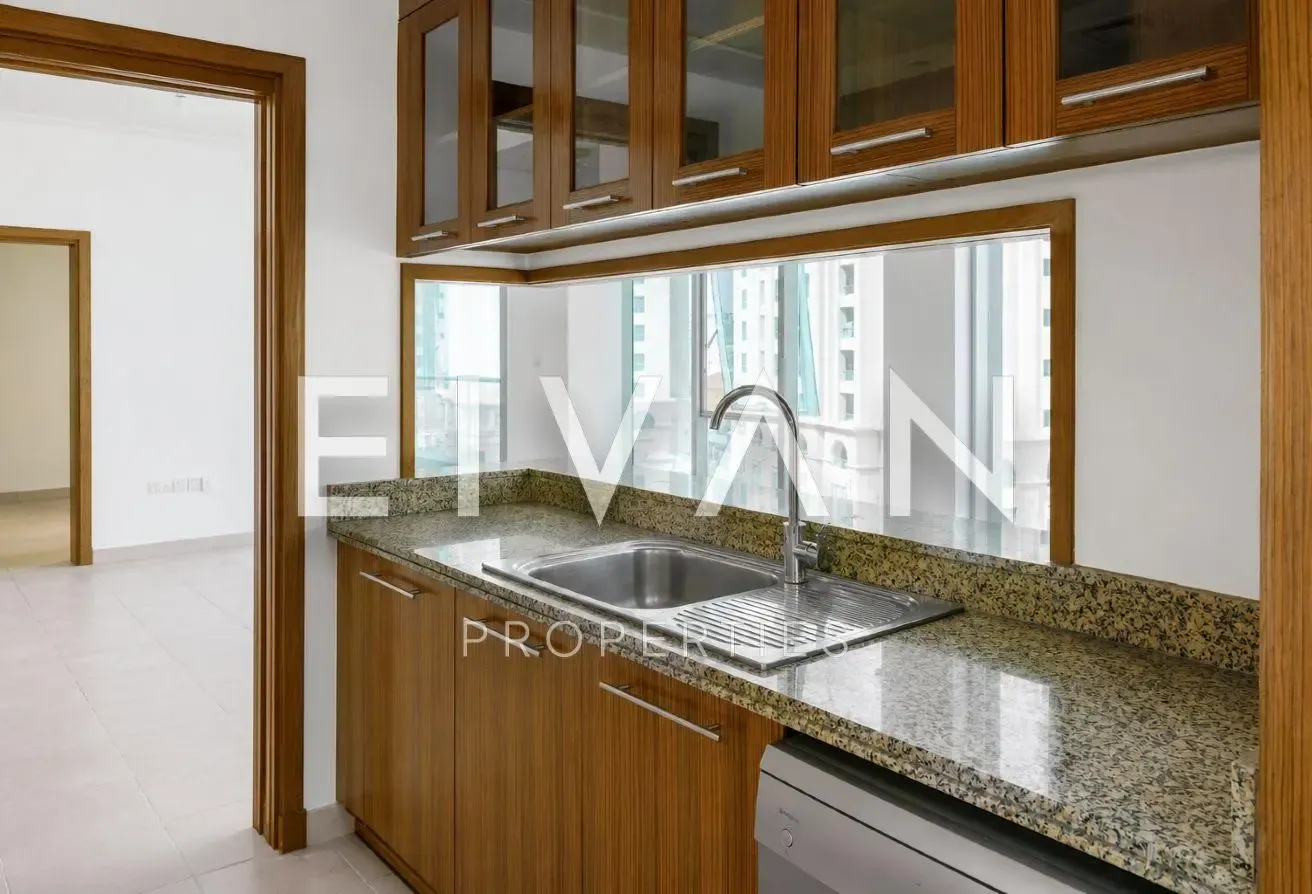 Spacious 1BR | Unfurnished | Attessa Dubai Marina