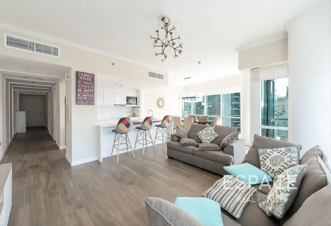 Upgraded 2 Bed | Marina View | High Floor