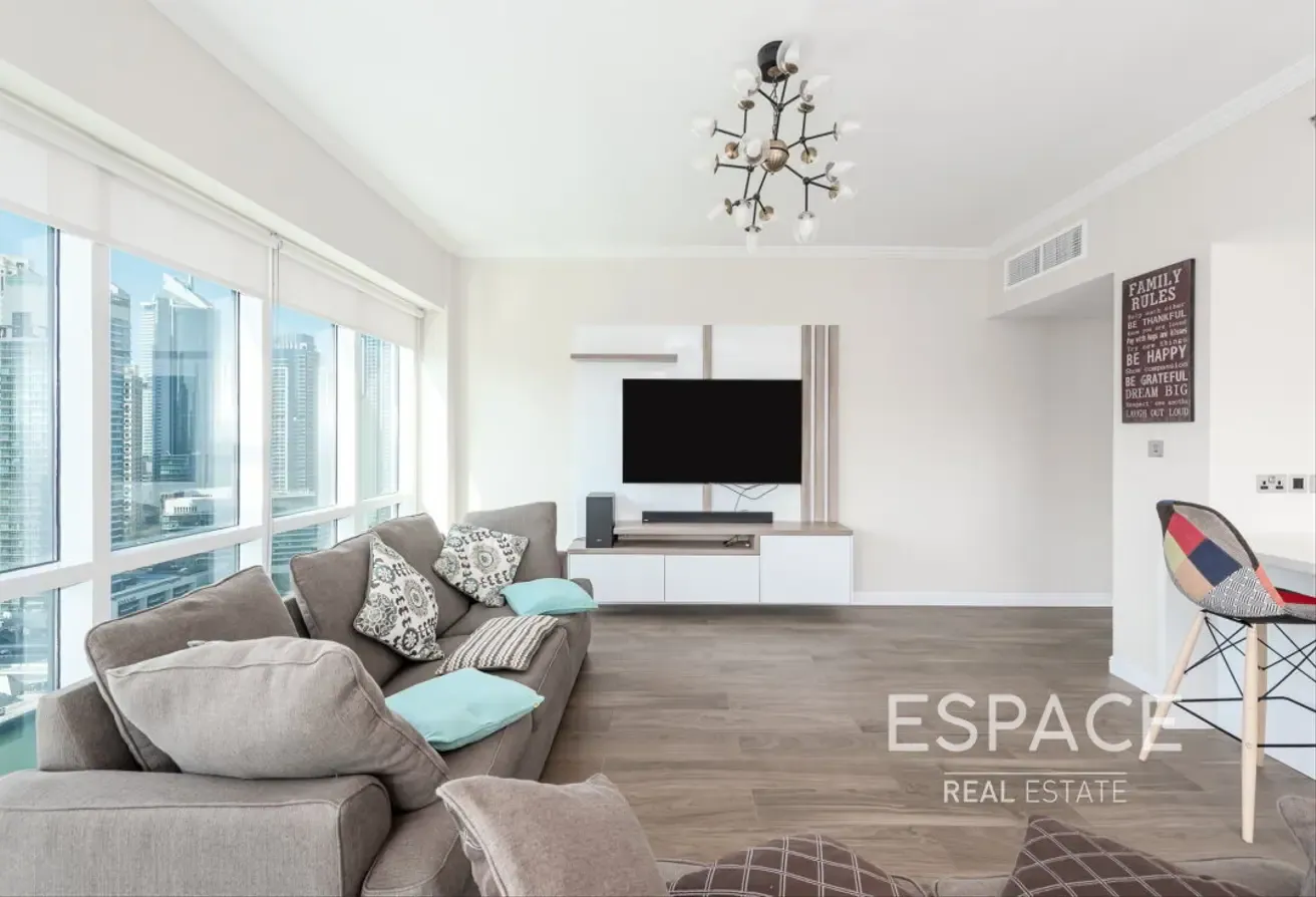 Upgraded 2 Bed | Marina View | High Floor