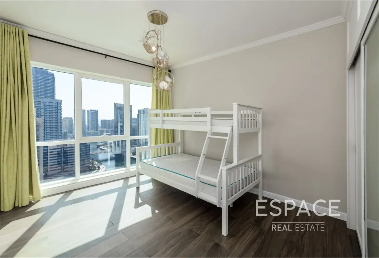 Upgraded 2 Bed | Marina View | High Floor