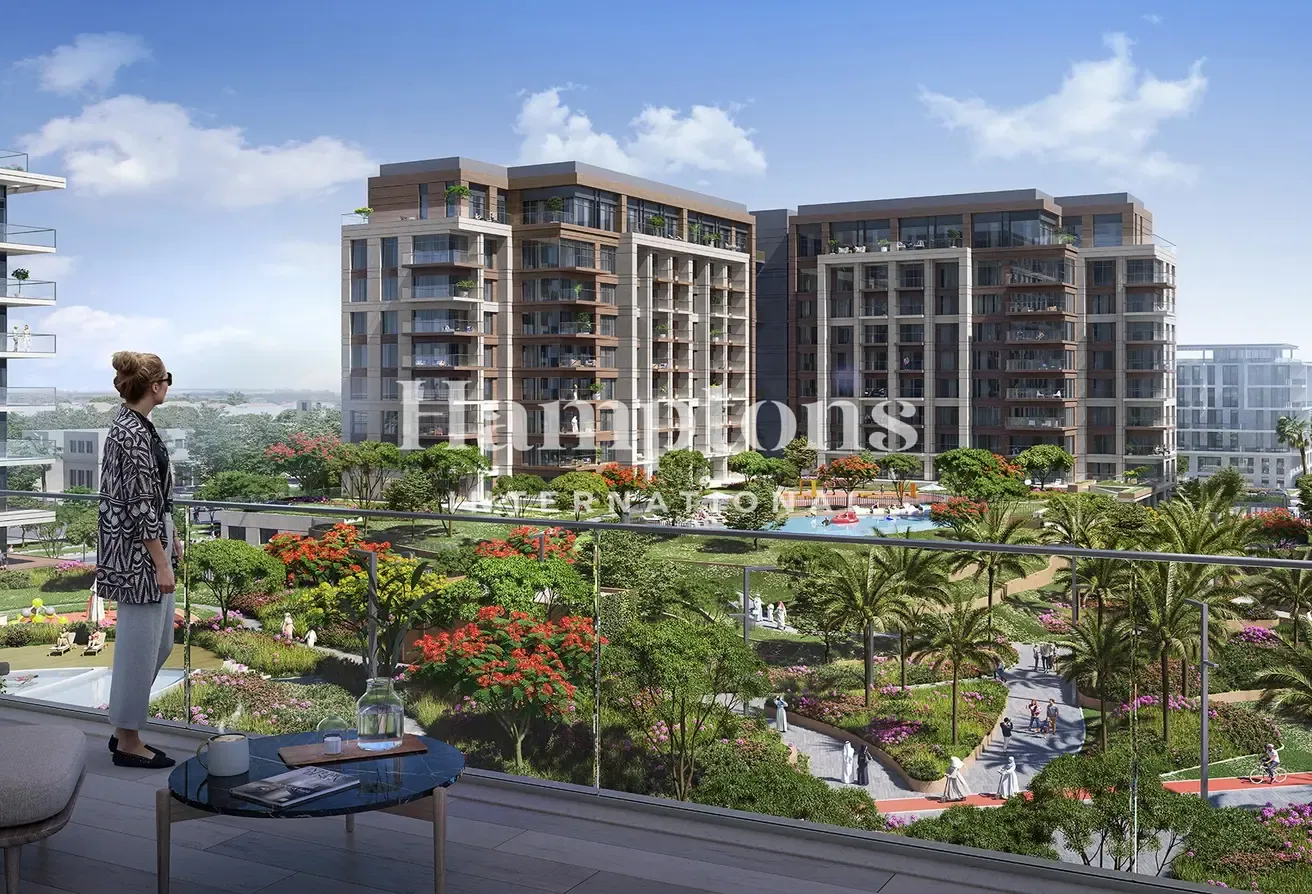 Corner 2 BR Layout | Villa Community View | OP