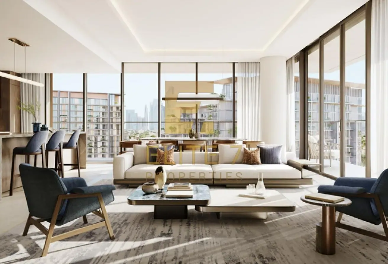 2BR with full lagoon view| Spacious Layout