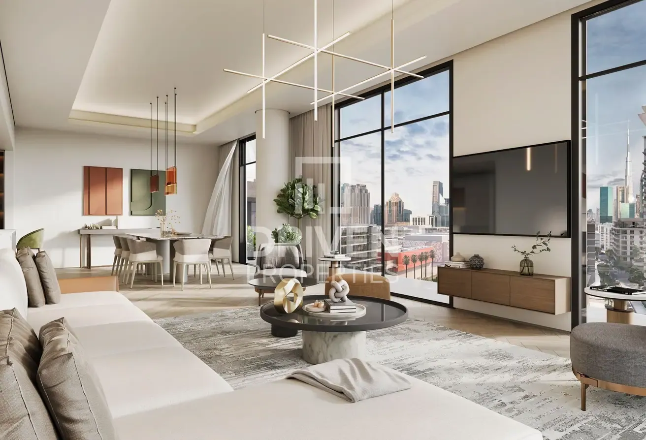 Large Terrace | Maids Room | Burj Khalifa View