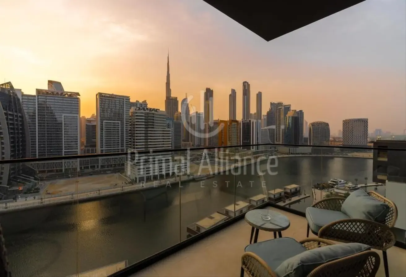 Fully Furnished | Burj and Canal View | Motivated Seller