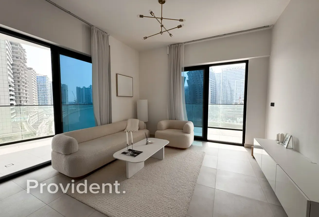 Full Canal And Burj View | Furnished | Vacant