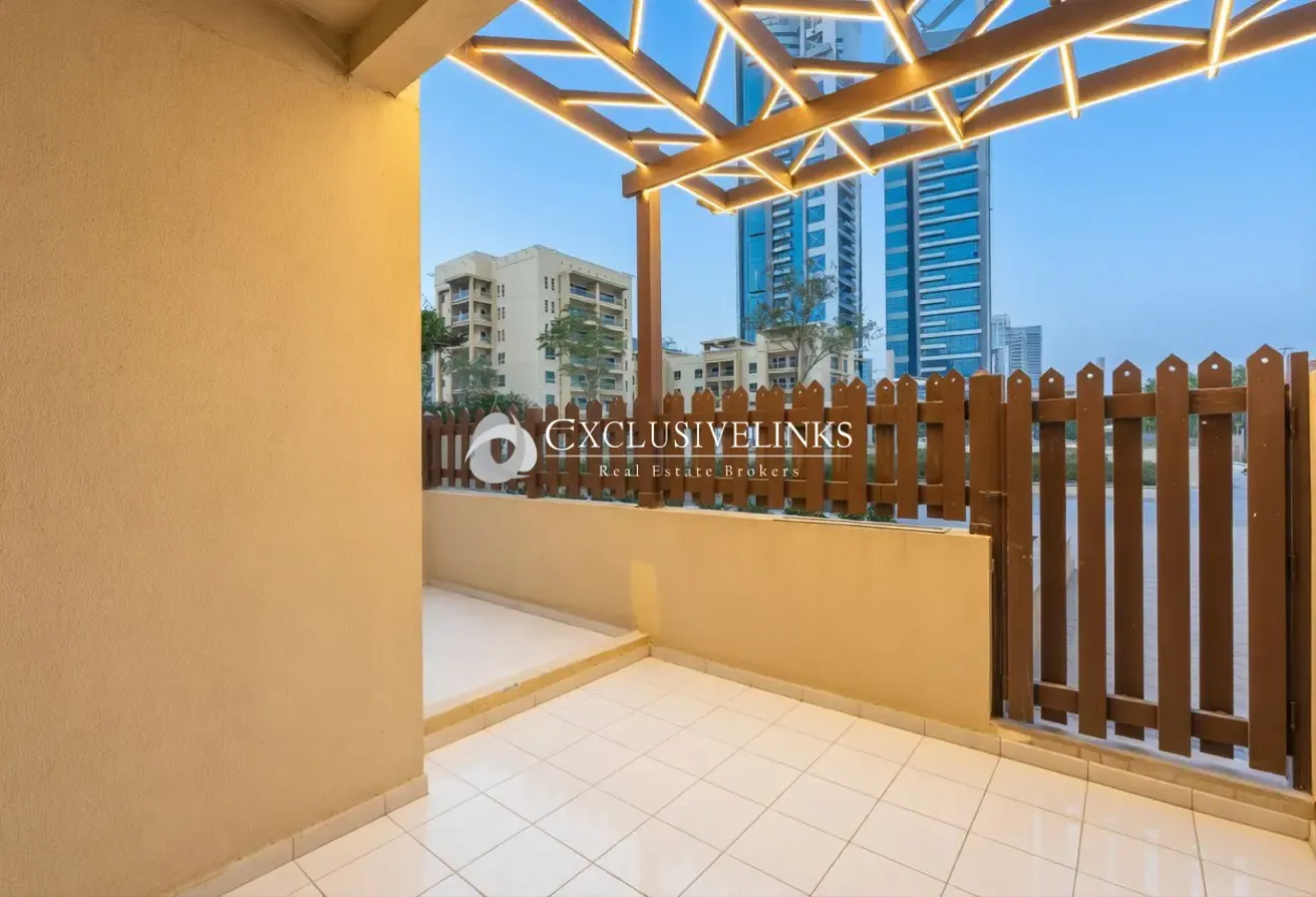 Unique 1 BR | With Private Patio | Vacant