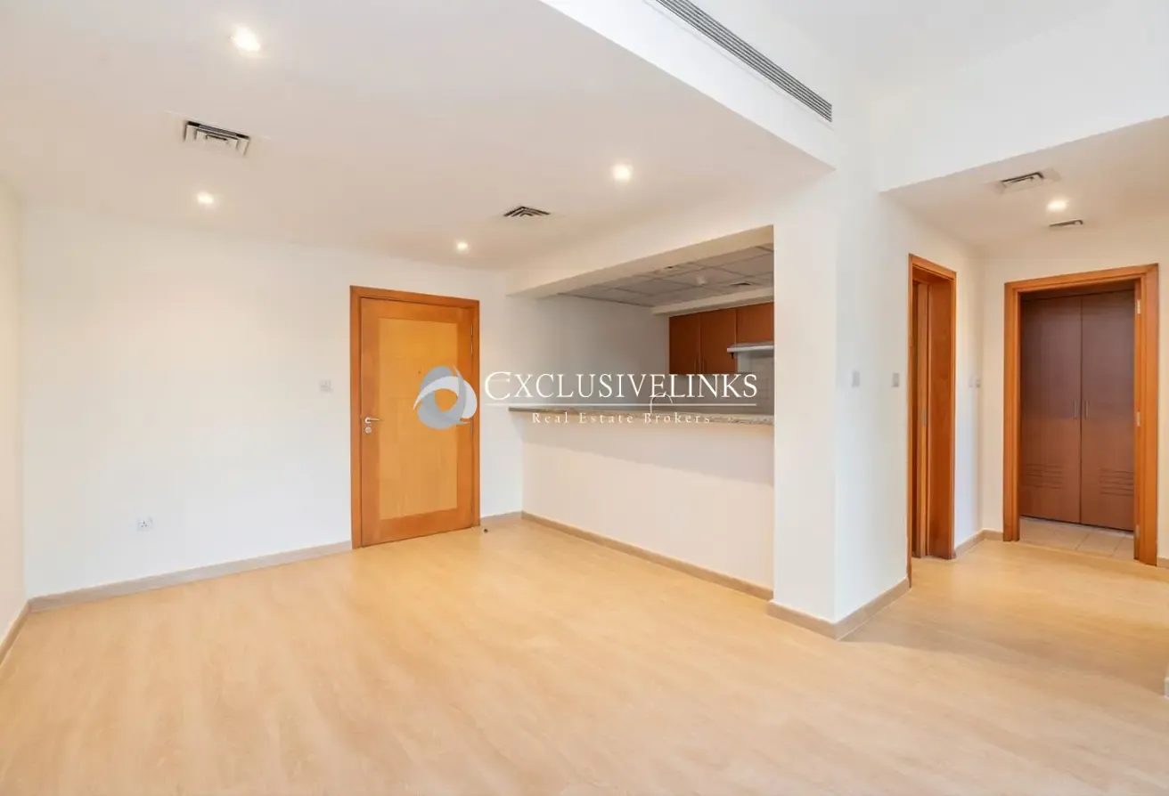Unique 1 BR | With Private Patio | Vacant
