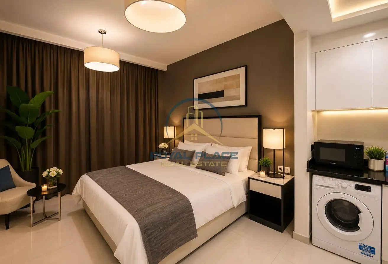 High Floor | Furnished Studio | Garden & Pool View