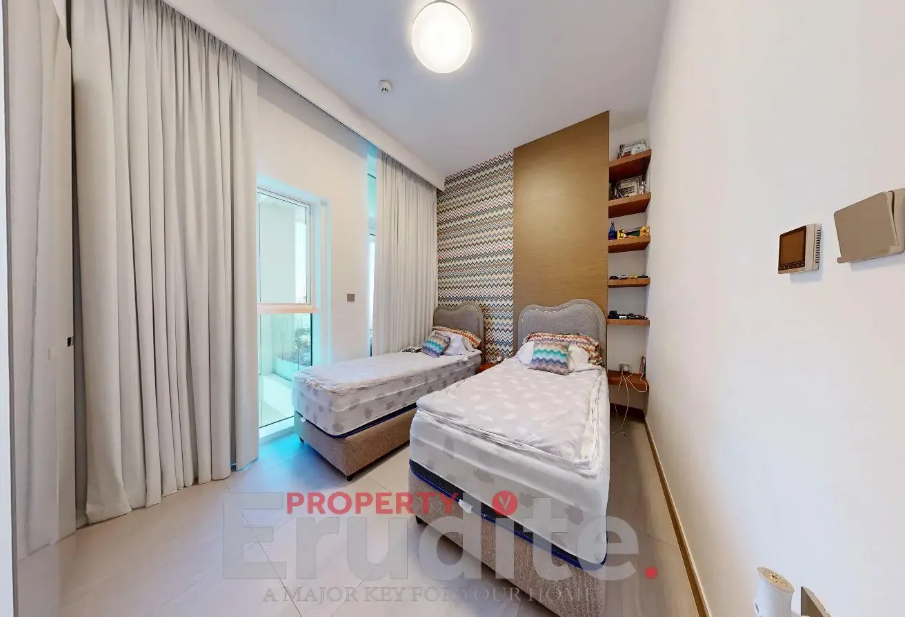 Waterfront 3BR+Maid | Private Lift | Canal View
