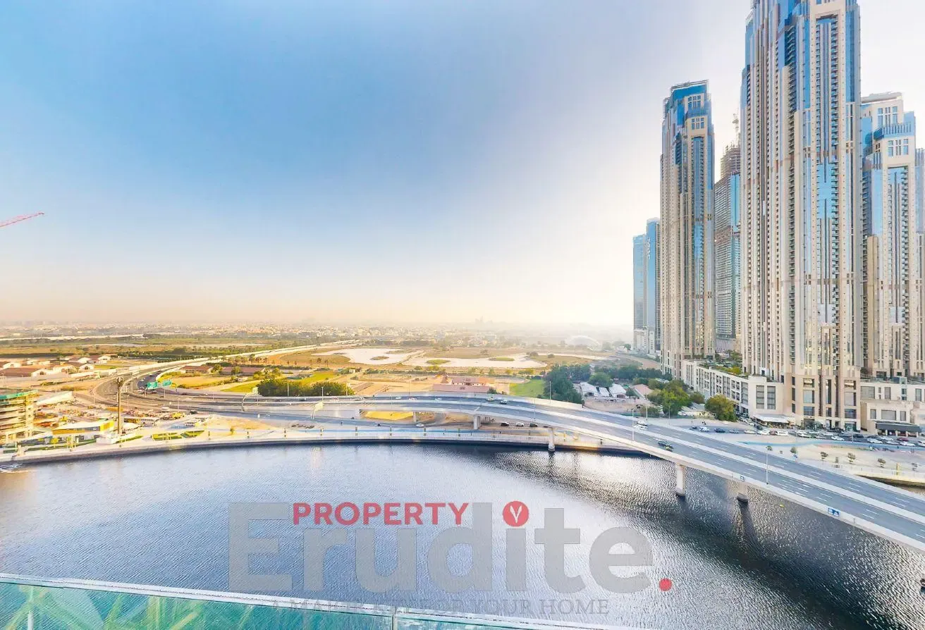 Waterfront 3BR+Maid | Private Lift | Canal View