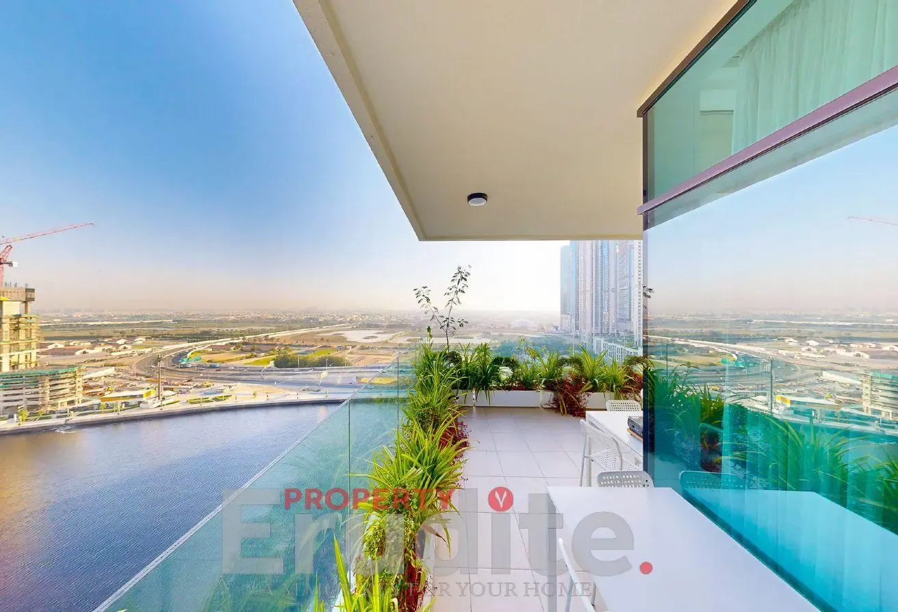 Waterfront 3BR+Maid | Private Lift | Canal View