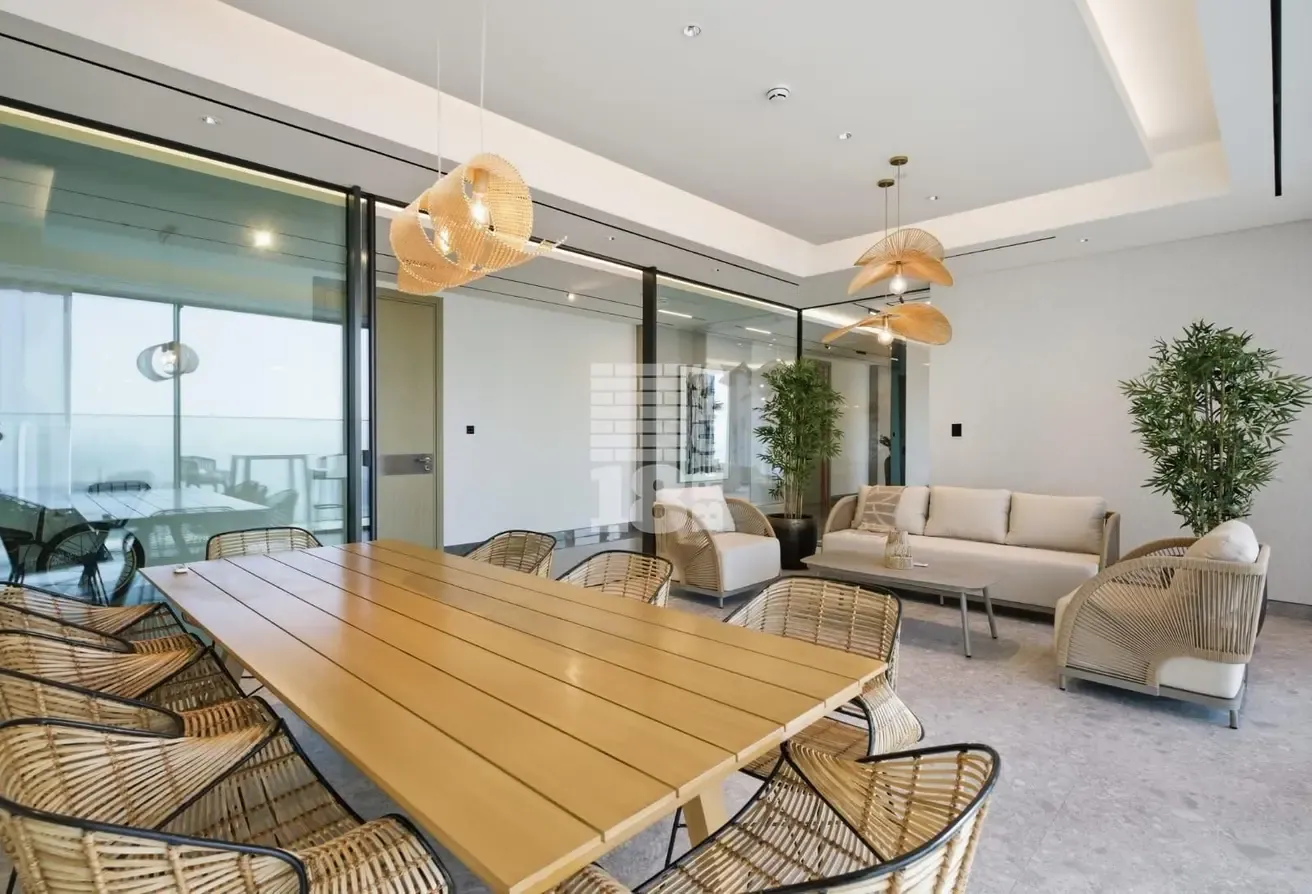 Fully Furnished 4 Bed + Maid High Floor