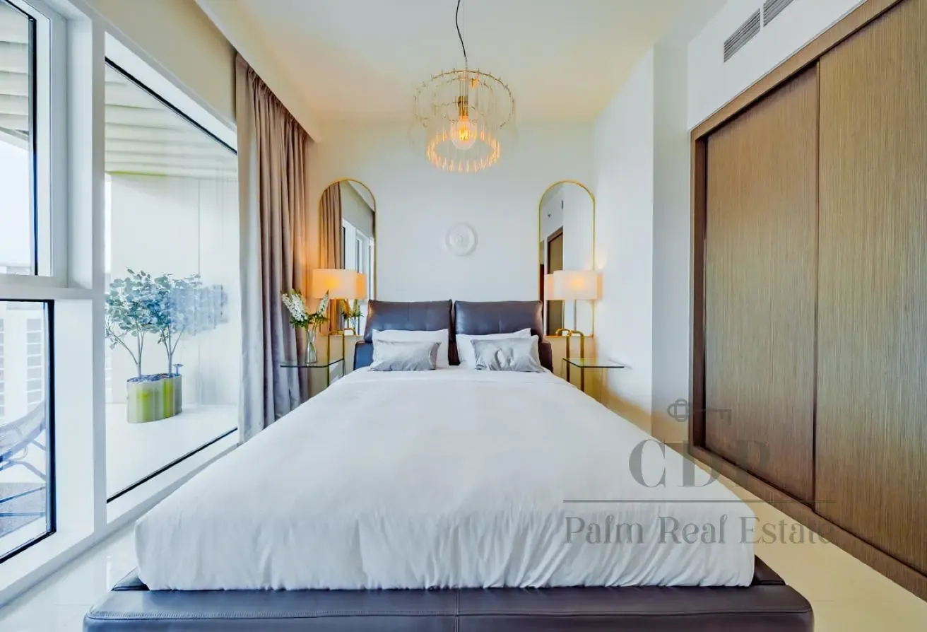 Two Bedroom Furnished Full Sea View High Floor Top