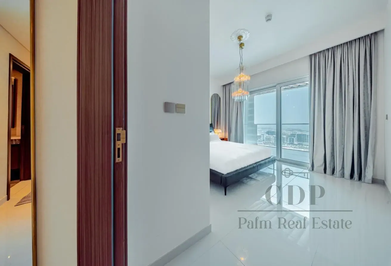 Two Bedroom Furnished Full Sea View High Floor Top