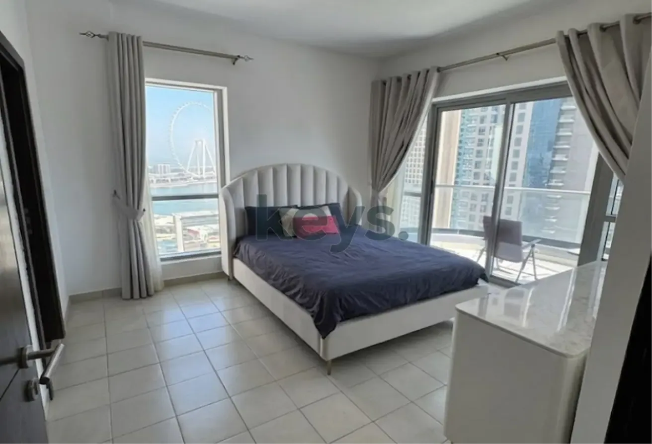 Sea View / Semi Furnished / 5-Mins to JBR Beach
