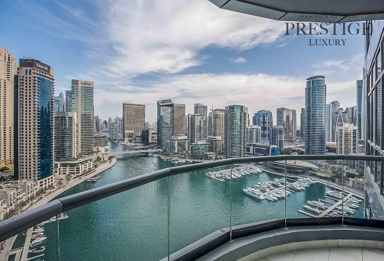 High Floor | Marina View | 2BHK + Large Study