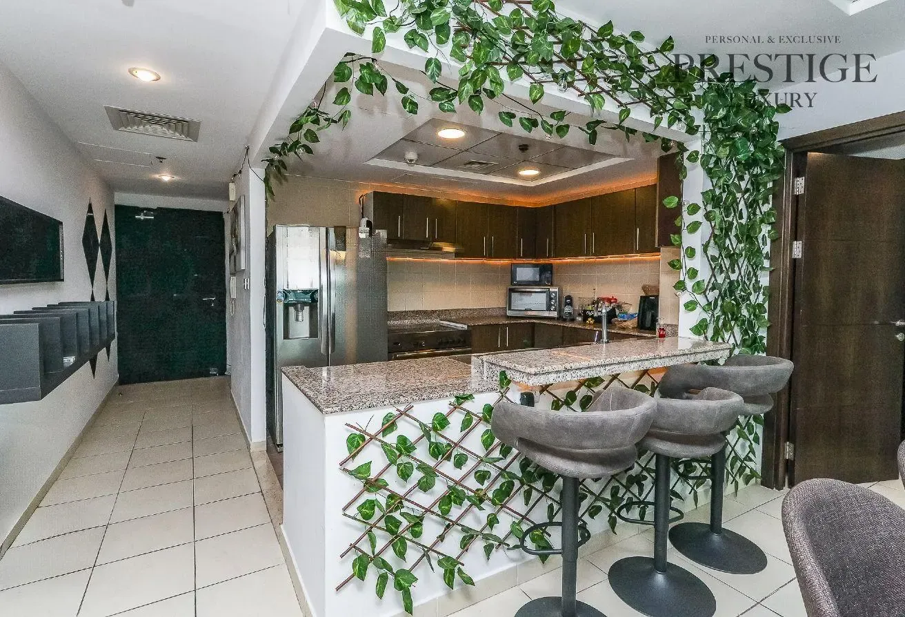 High Floor | Marina View | 2BHK + Large Study