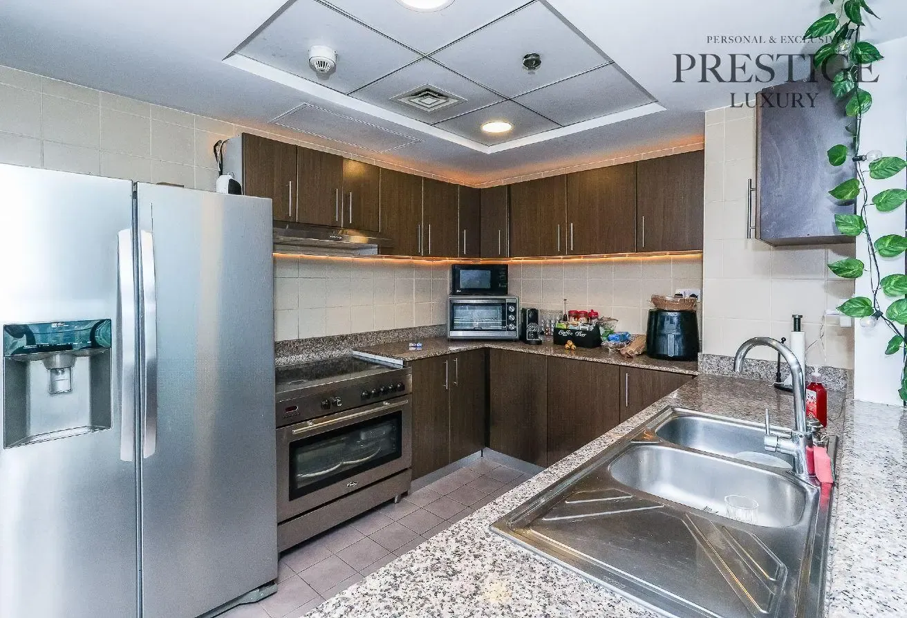 High Floor | Marina View | 2BHK + Large Study
