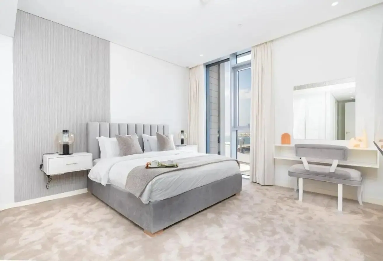 High floor | Amazing view | Furnished | Maid room