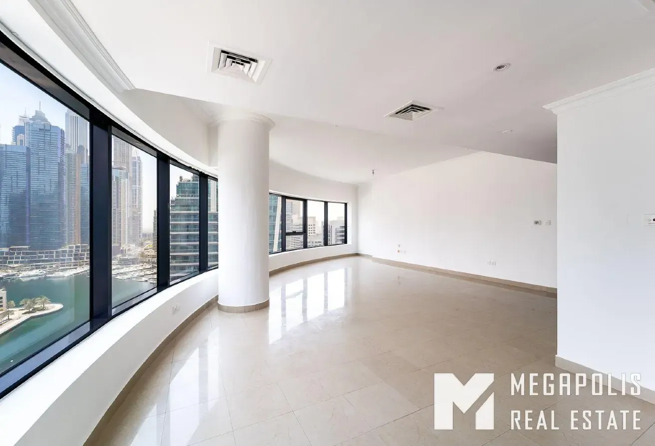 Full Marina View | 3BHK | Chiller Free | 2Parking