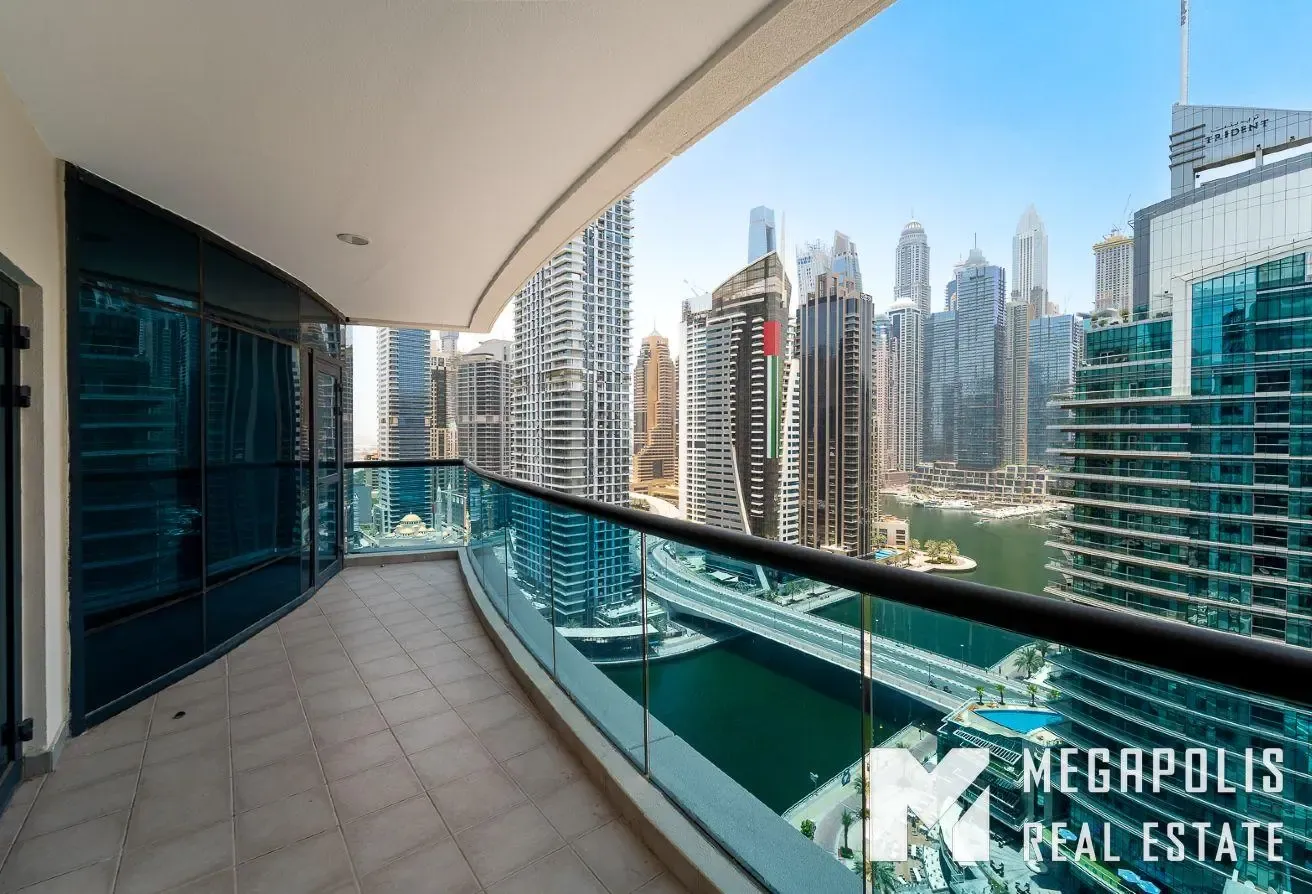 Full Marina View | 3BHK | Chiller Free | 2Parking
