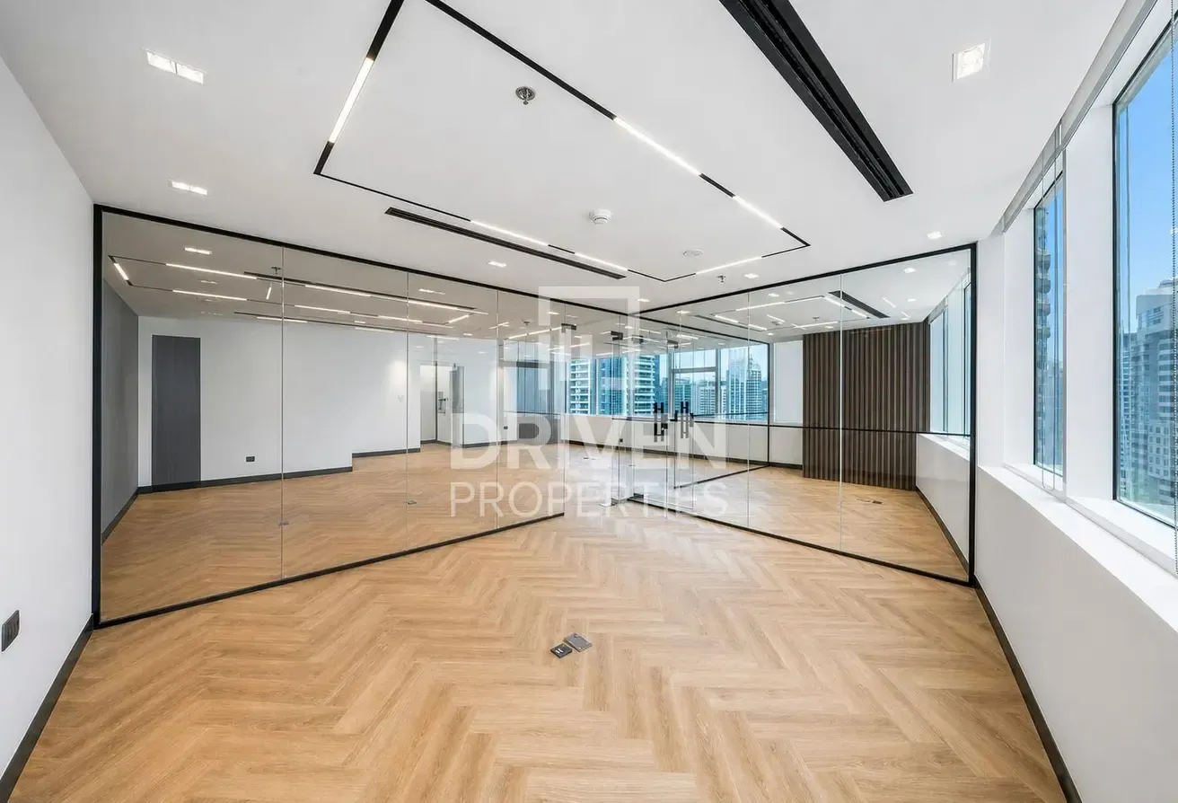 Renovated Office for Sale | Panoramic View | JLT