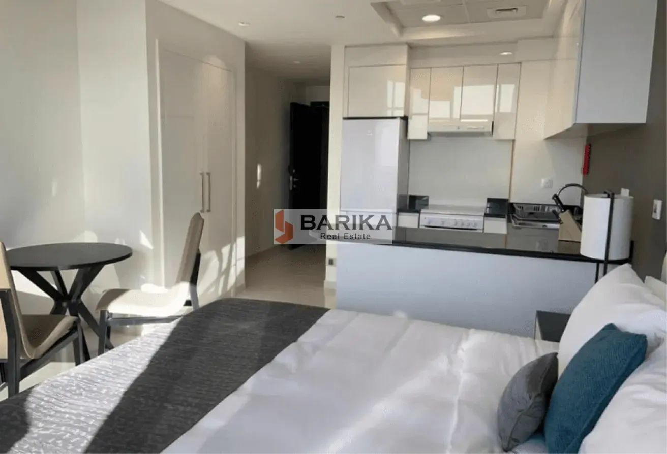 Furnished Studio | Balcony | Easy Payment Plans |