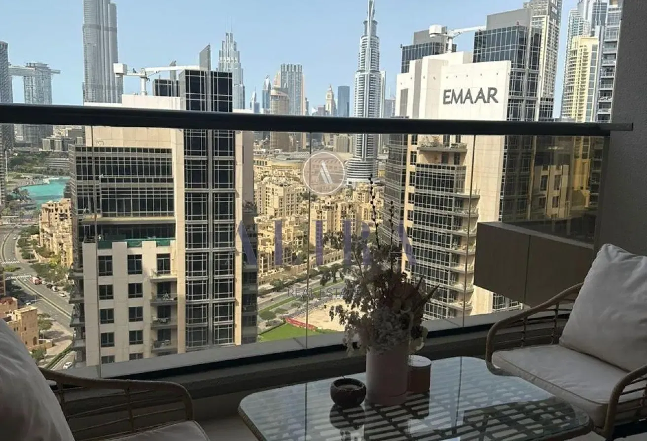 Elegant Studio with Burj Khalifa View | Downtown