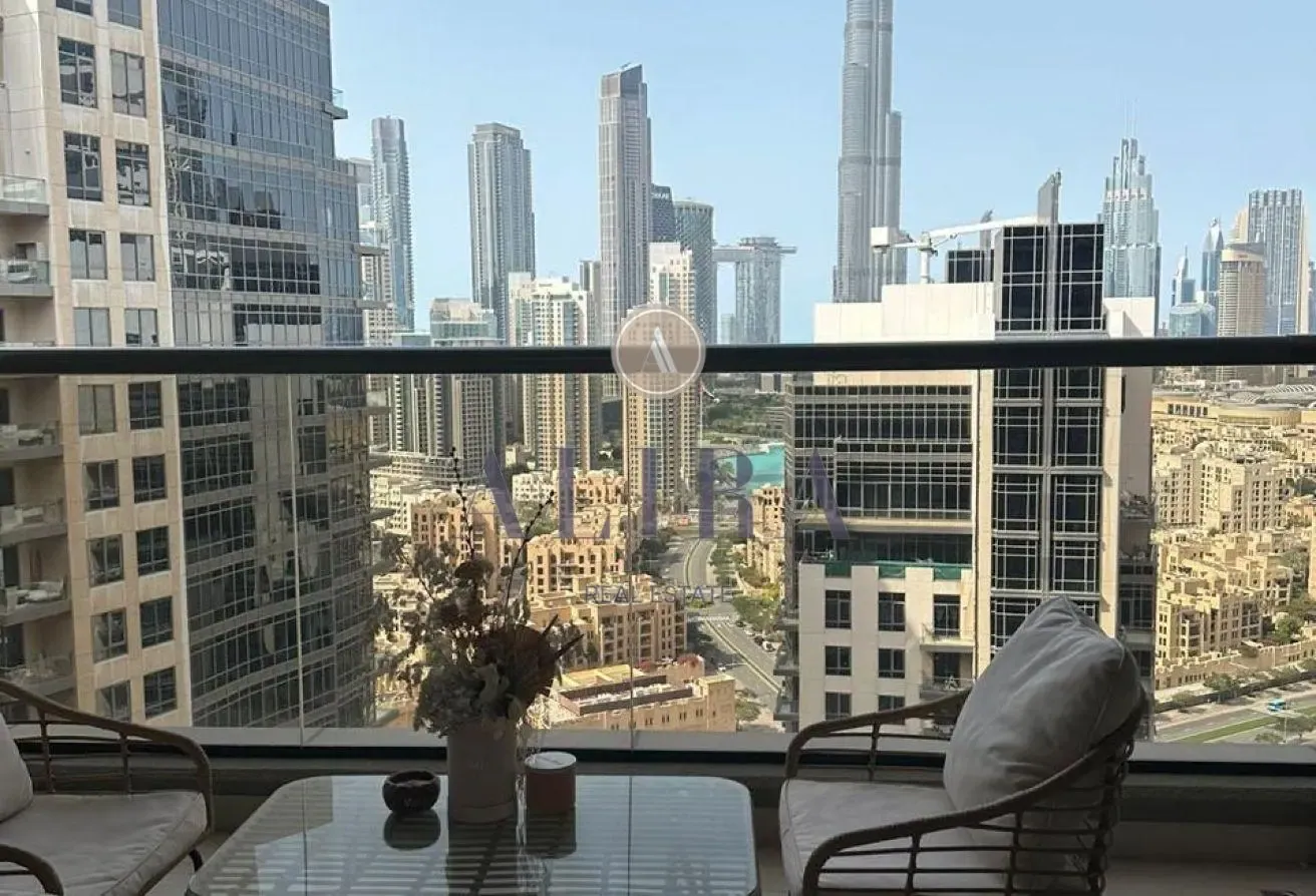 Elegant Studio with Burj Khalifa View | Downtown