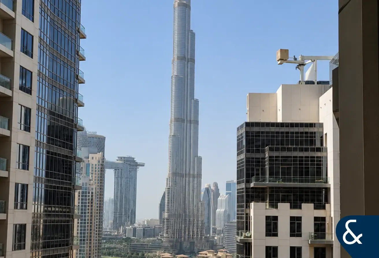 Burj Khalifa View | Luxury Furnished Studio