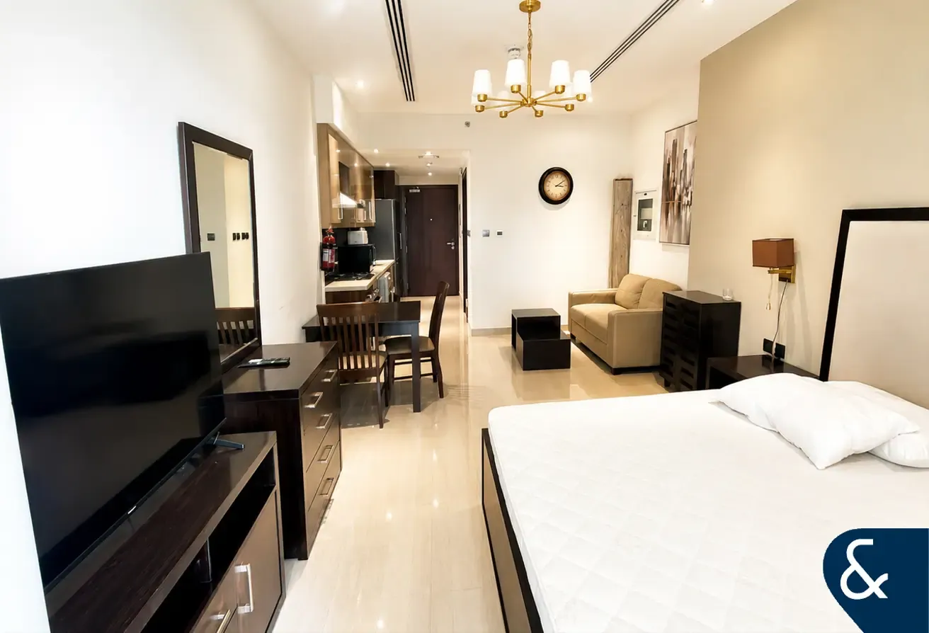 Burj Khalifa View | Luxury Furnished Studio