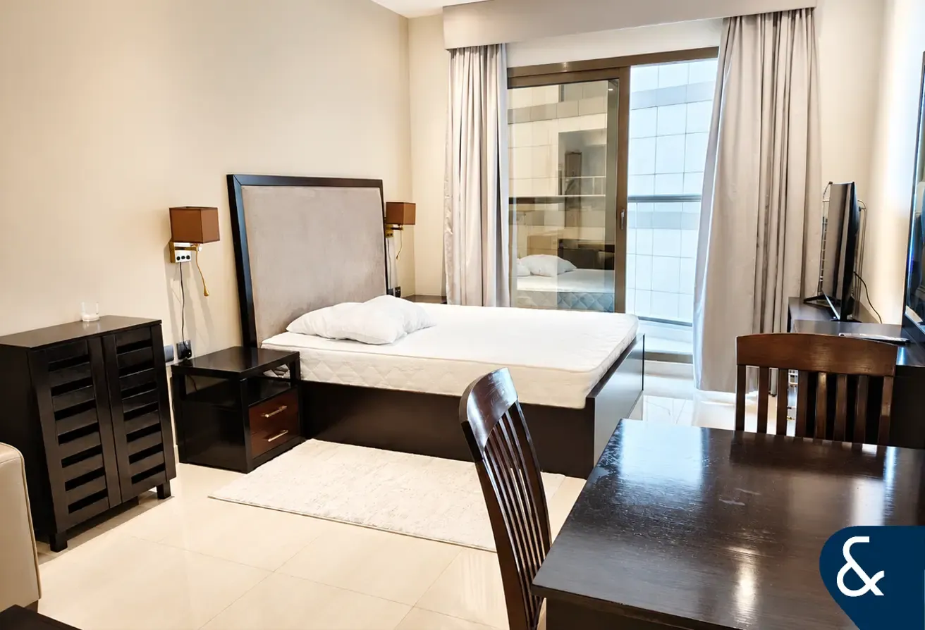 Burj Khalifa View | Luxury Furnished Studio