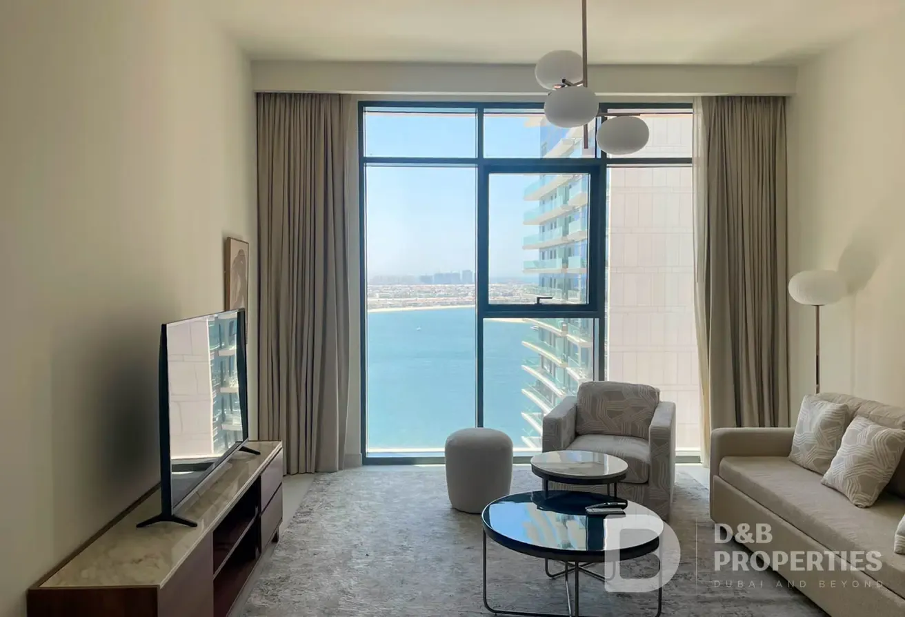 Premium 1 Bed | High Floor | Emaar Beachfront