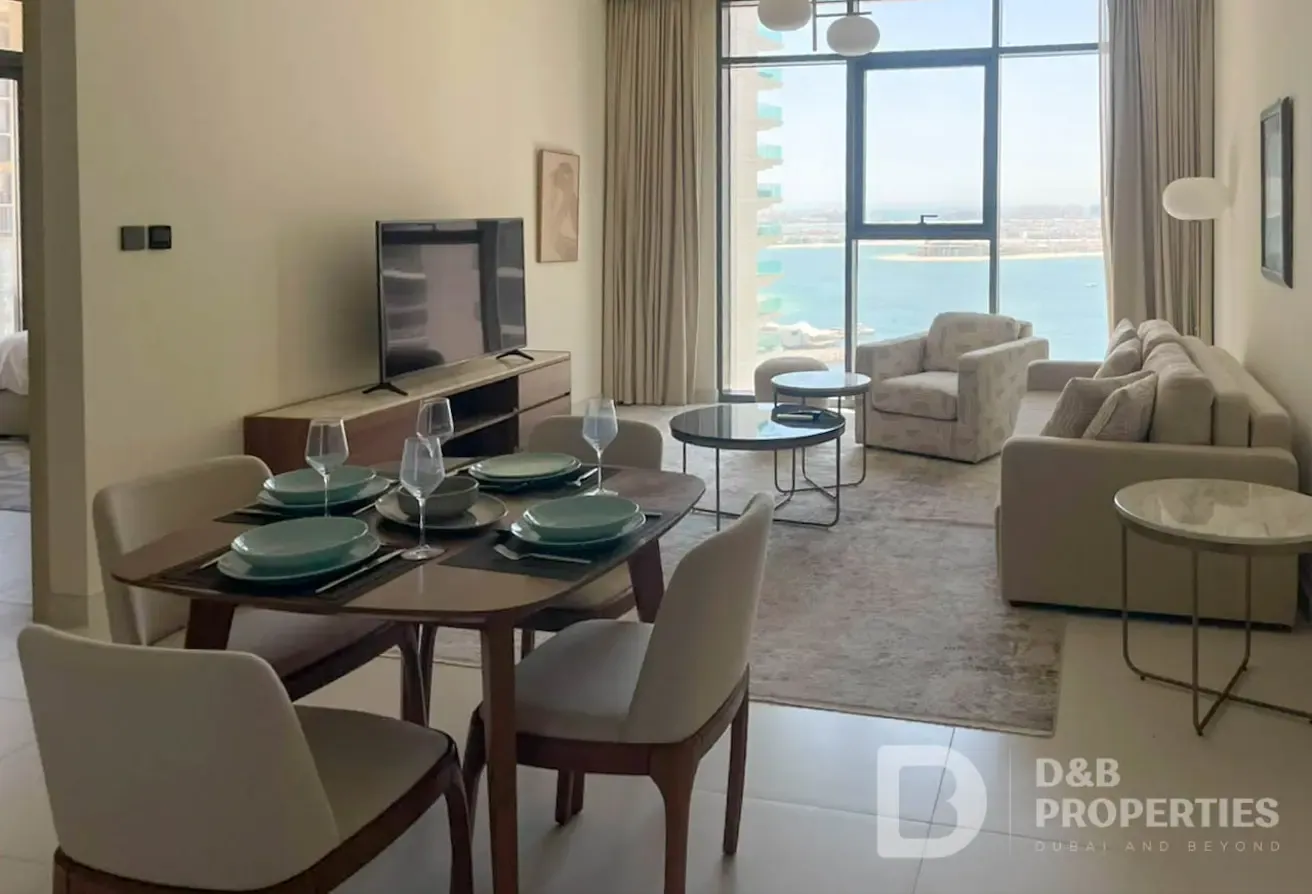 Premium 1 Bed | High Floor | Emaar Beachfront