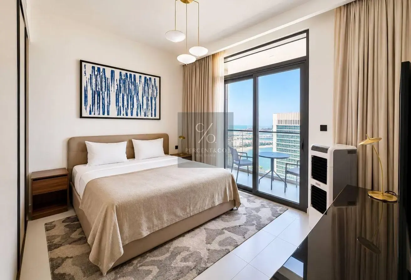 Marina&Palma View | FULL Furnished | High-Floor