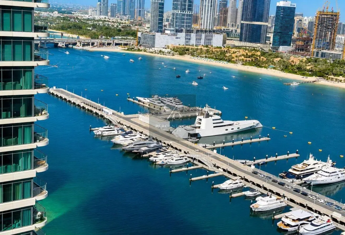 Marina&Palma View | FULL Furnished | High-Floor