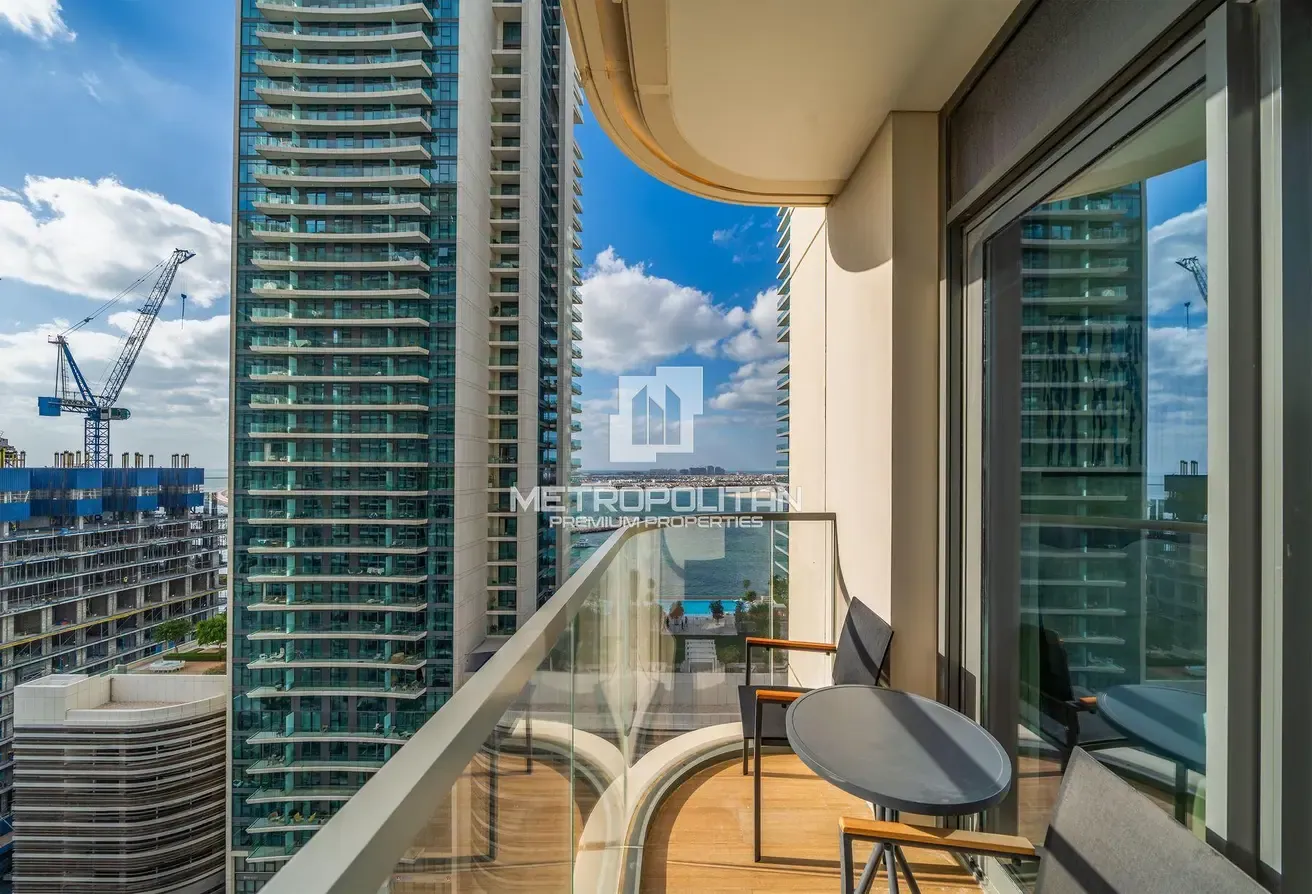 Palm and Marina View I Vacant I Furnished By Emaar